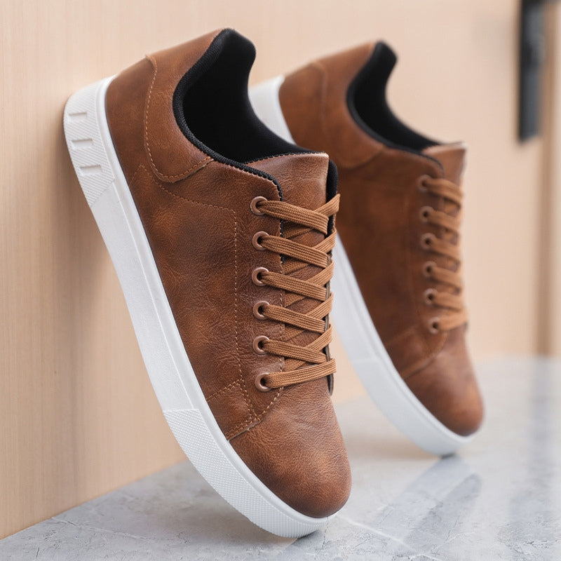 Luxe leren sportschoenen