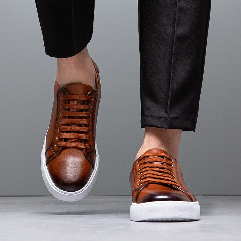 Franco™ - Leren herensportschoenen
