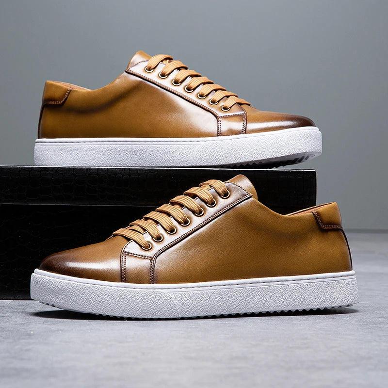 Franco™ - Leren herensportschoenen