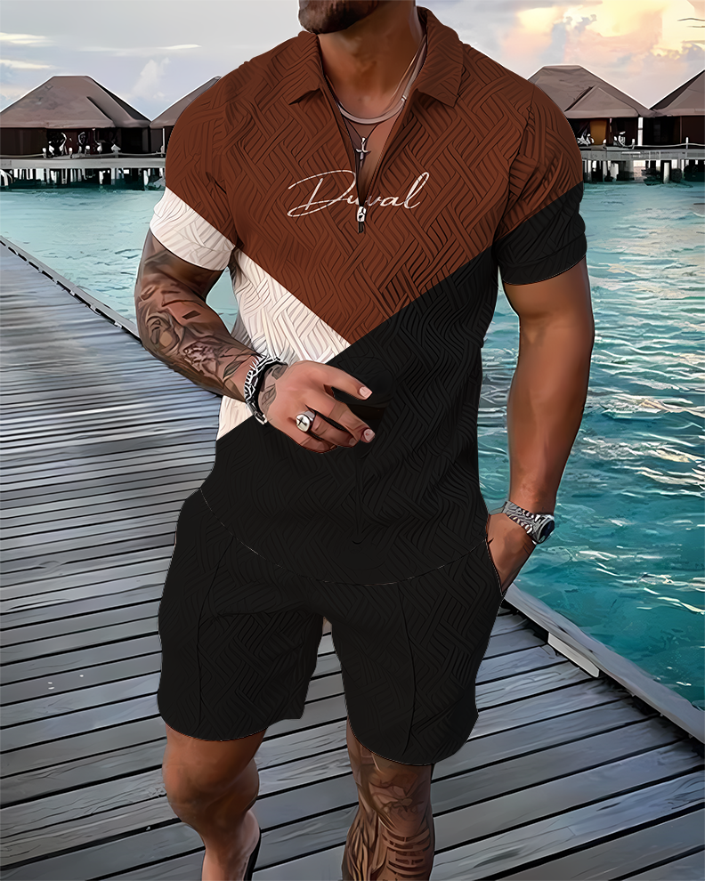 Conjunto de polo y shorts Vanguard
